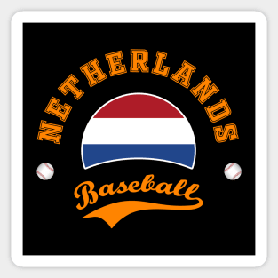 Netherlands Baseball Team Sticker